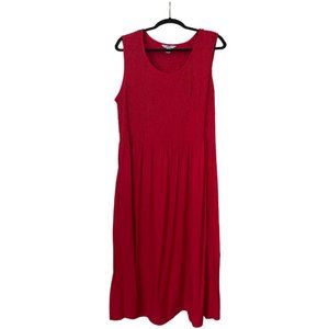 Elegant Croft & Barrow Red Dress: 50 Inches Long